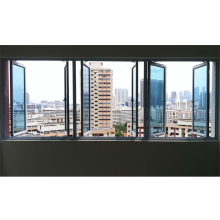 Triple laminated glass 2.0mm profile thickness mauritius aluminum window door